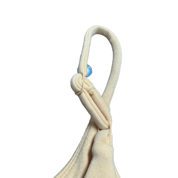 ZYIA | Yellow/Cream Adjustable Relaxation Bra | Size XS | 0032 - Picture 4 of 6